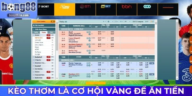 Kèo thơm là lựa chọn sáng giá của dân chơi lâu năm